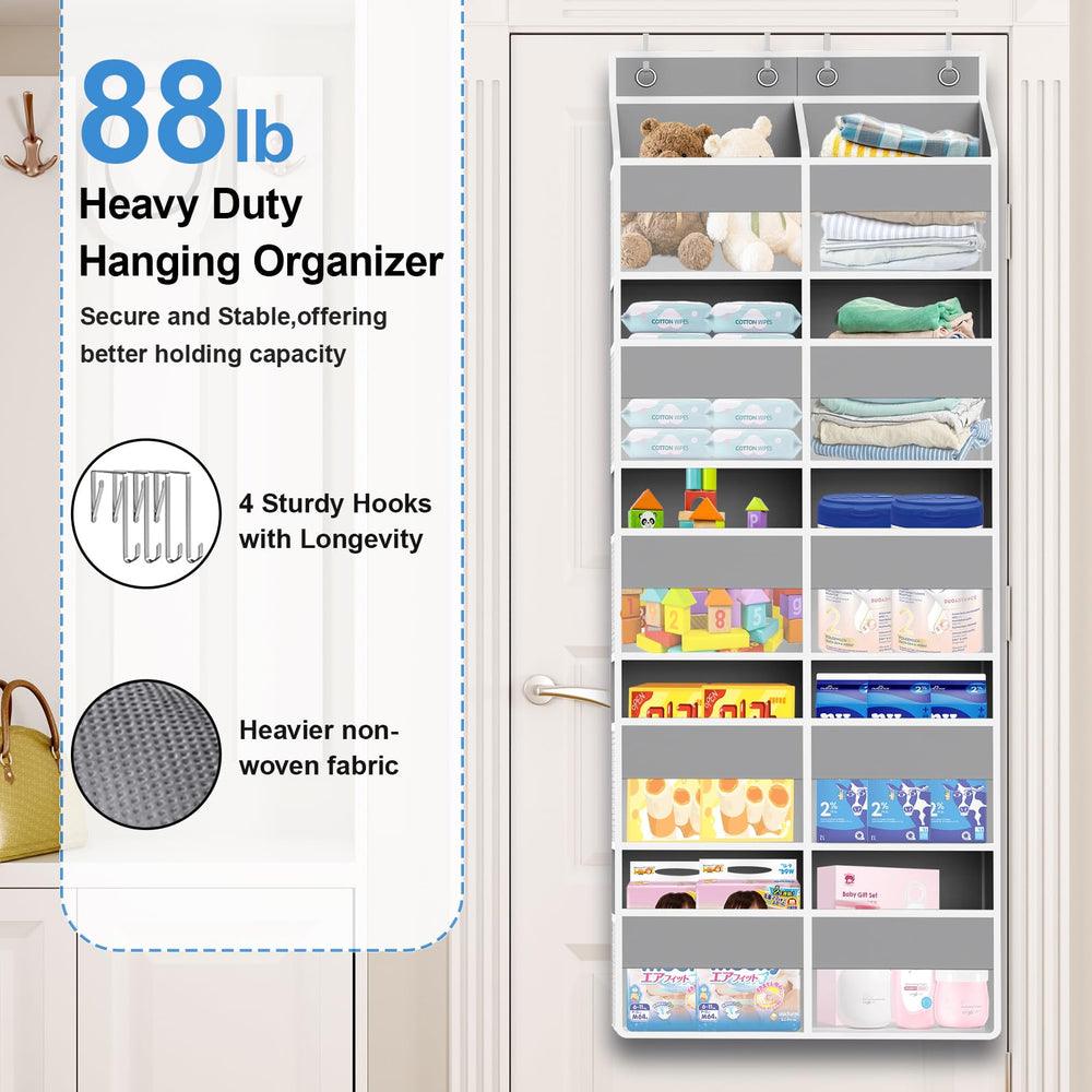 Clothink transparent front helps quick search for items.