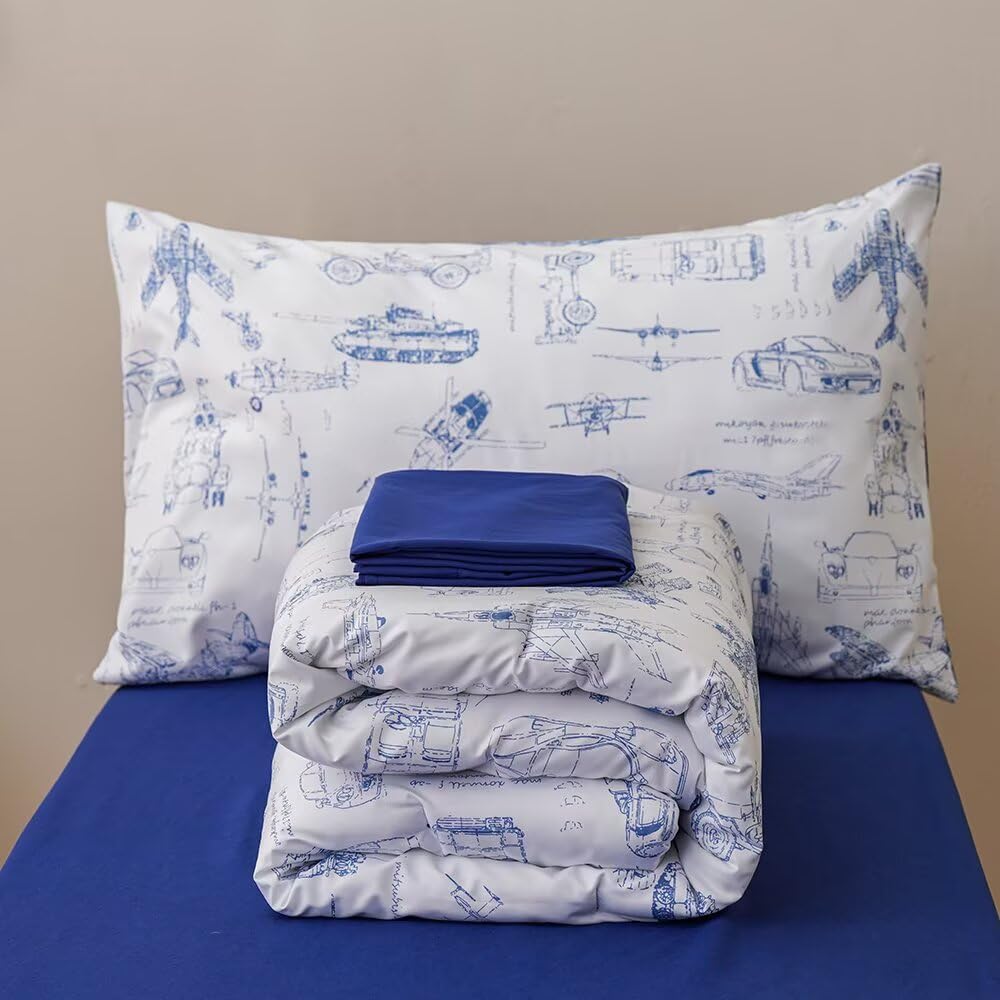 CLOTHKNOW fitted sheet toddler bed fit shows secure depth and snug fit.