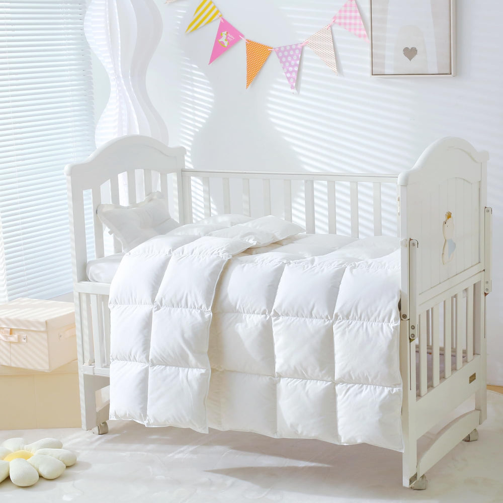 CLoucl baby comforter newborn size 33x43 laid flat for cozy newborn nights