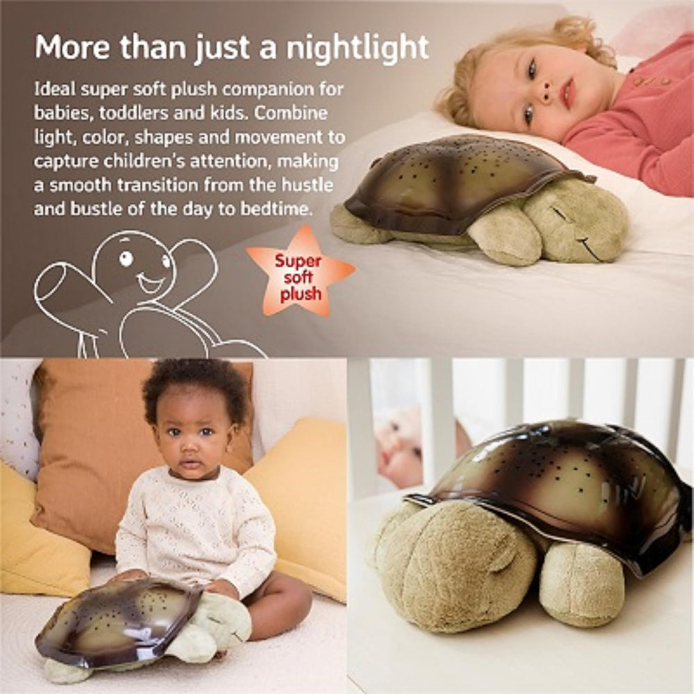 Cloud b Calming Nightlight Star Projector includes a 45-minute auto-shutoff timer.