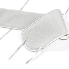 CLYCSRC 4pc mesh sets gray-4 closeup mesh fabric highlights lightweight durability.