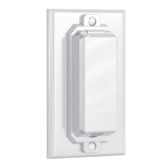 CLYMENE 2-pack white switch guard showing a safety upgrade on wall switch