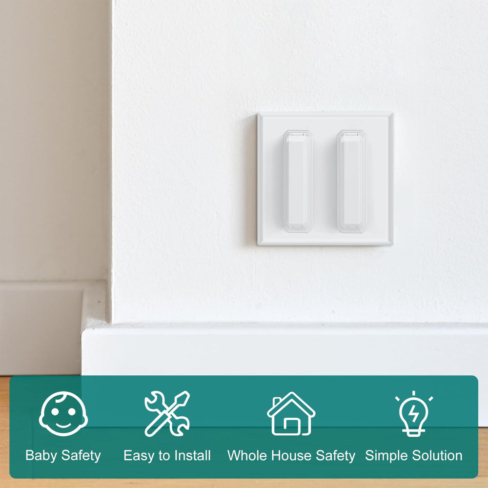 CLYMENE includes extra-lengthened screws for thicker wall plates