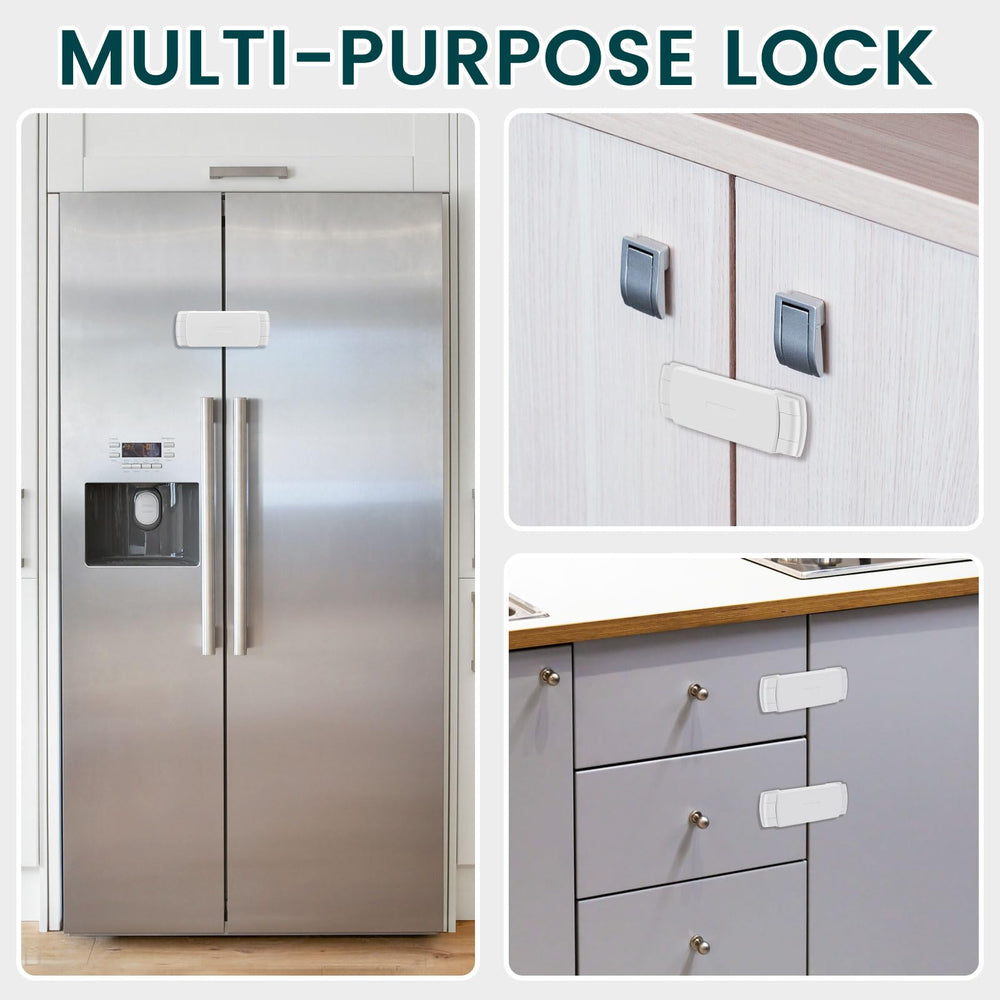 CLYMENE fridge lock removal demonstrates clean, residue-free take-off