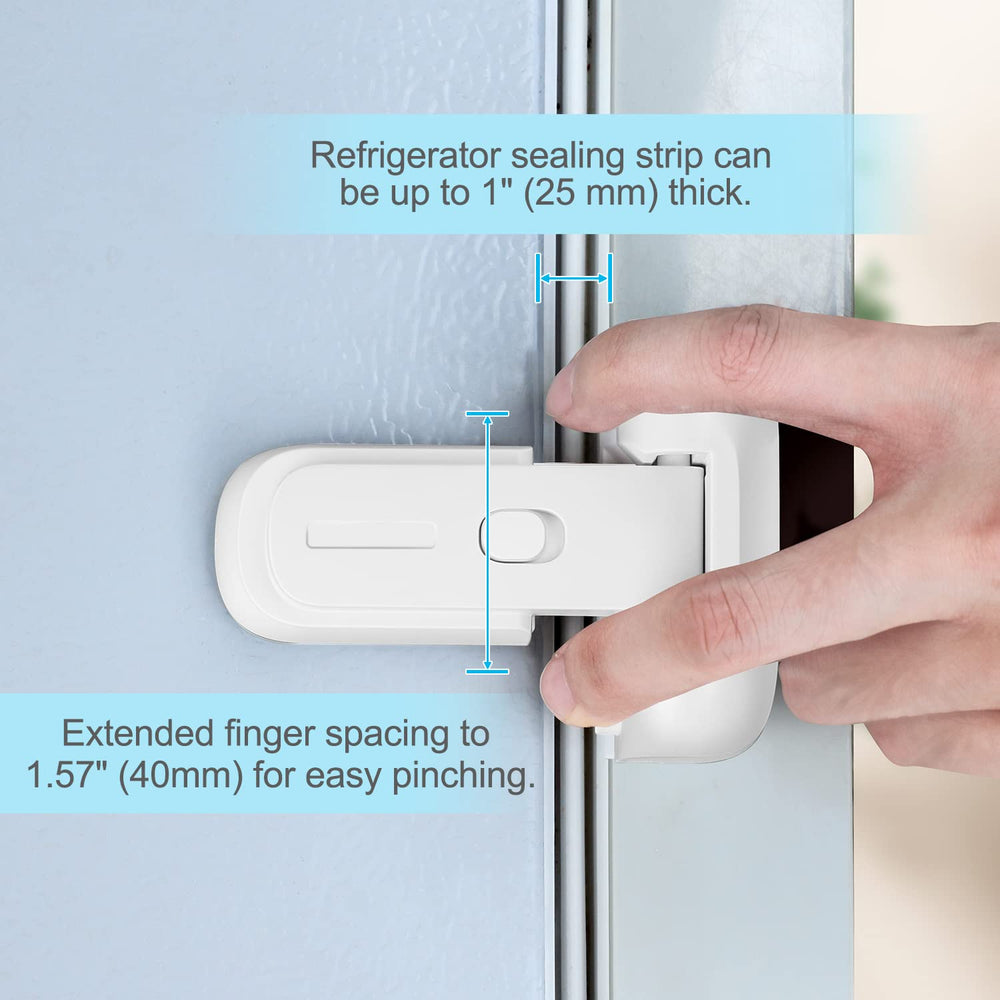 CLYMENE door lock interacting with door seal to reduce air leaks