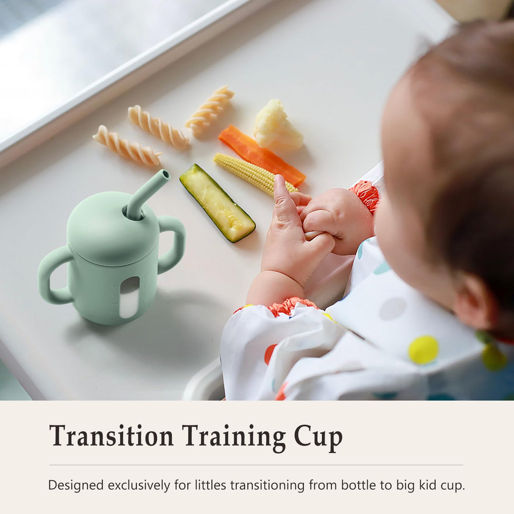 CLYMENE training cup measurement window aids accurate intake monitoring and portion control.