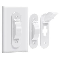 CLYMENE wall switch guard with toggle style prevents accidental toggling while keeping access easy for adults.