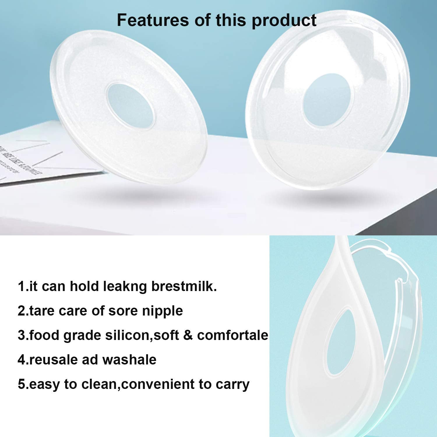 CMBEAR BPA-free silicone ensures safe, easy cleaning.