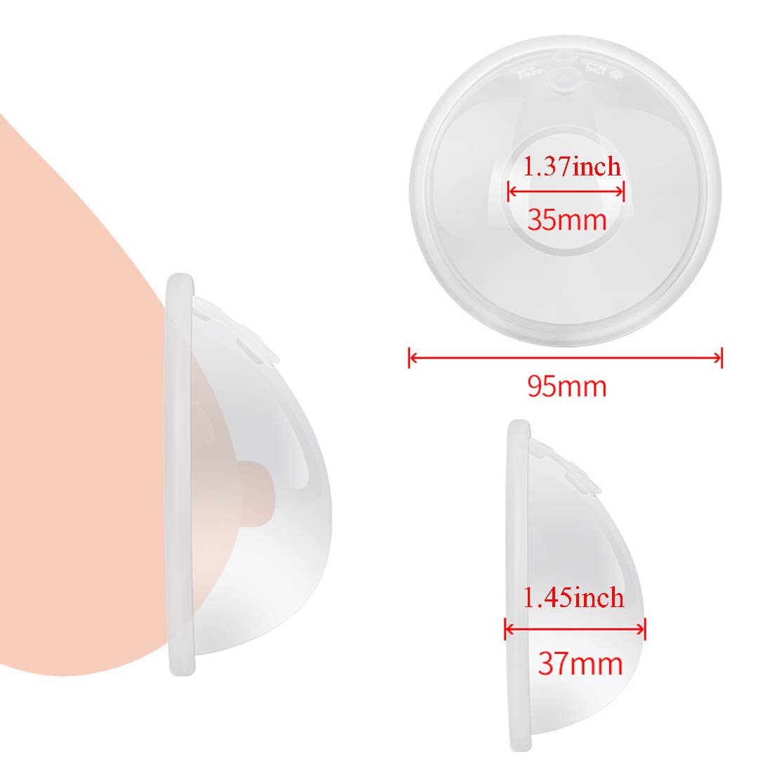 CMBEAR milk storage compatibility with feeding bottles.