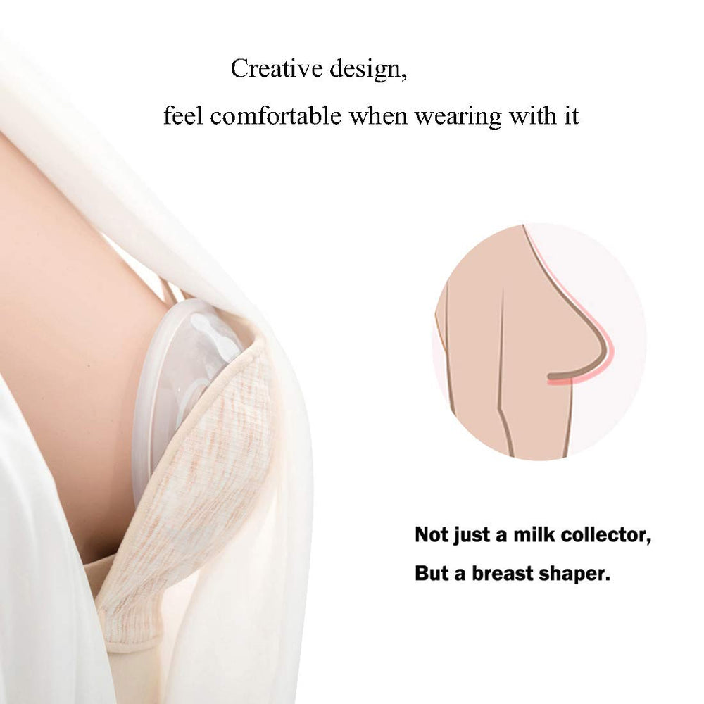 CMBEAR reusable, washable breast shell reduces waste.