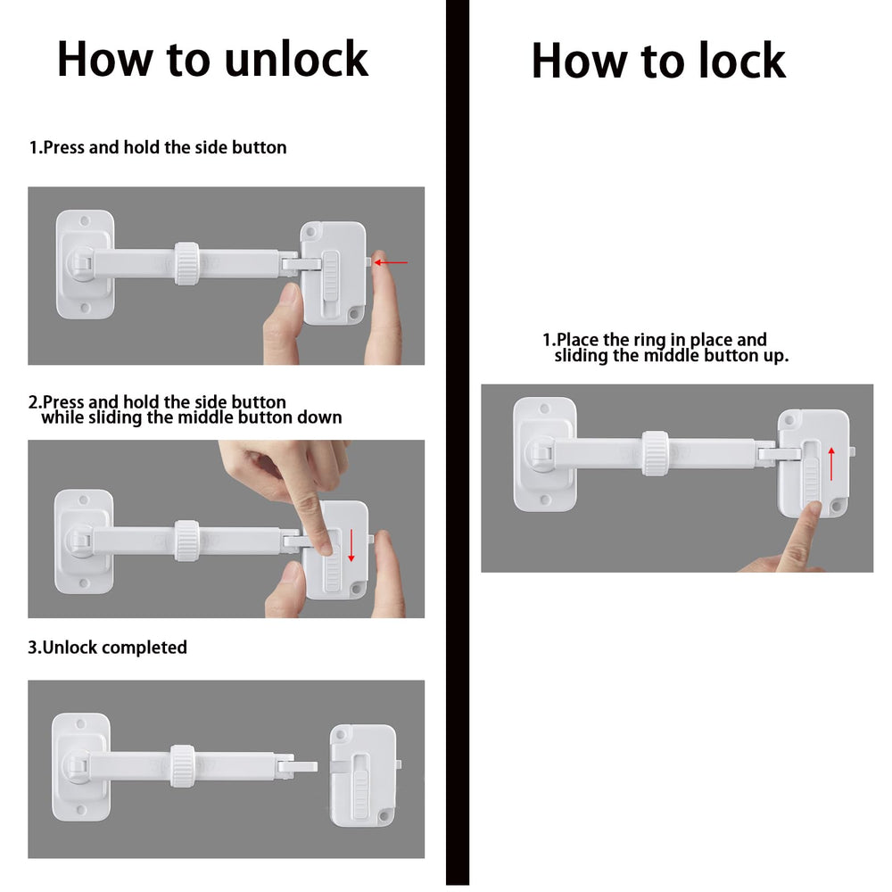 CMINGJ durable locking mechanism ensures reliable security against accidental openings