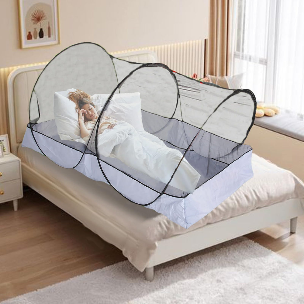 CMINGJ foldable mosquito net travel-friendly for easy packing on trips