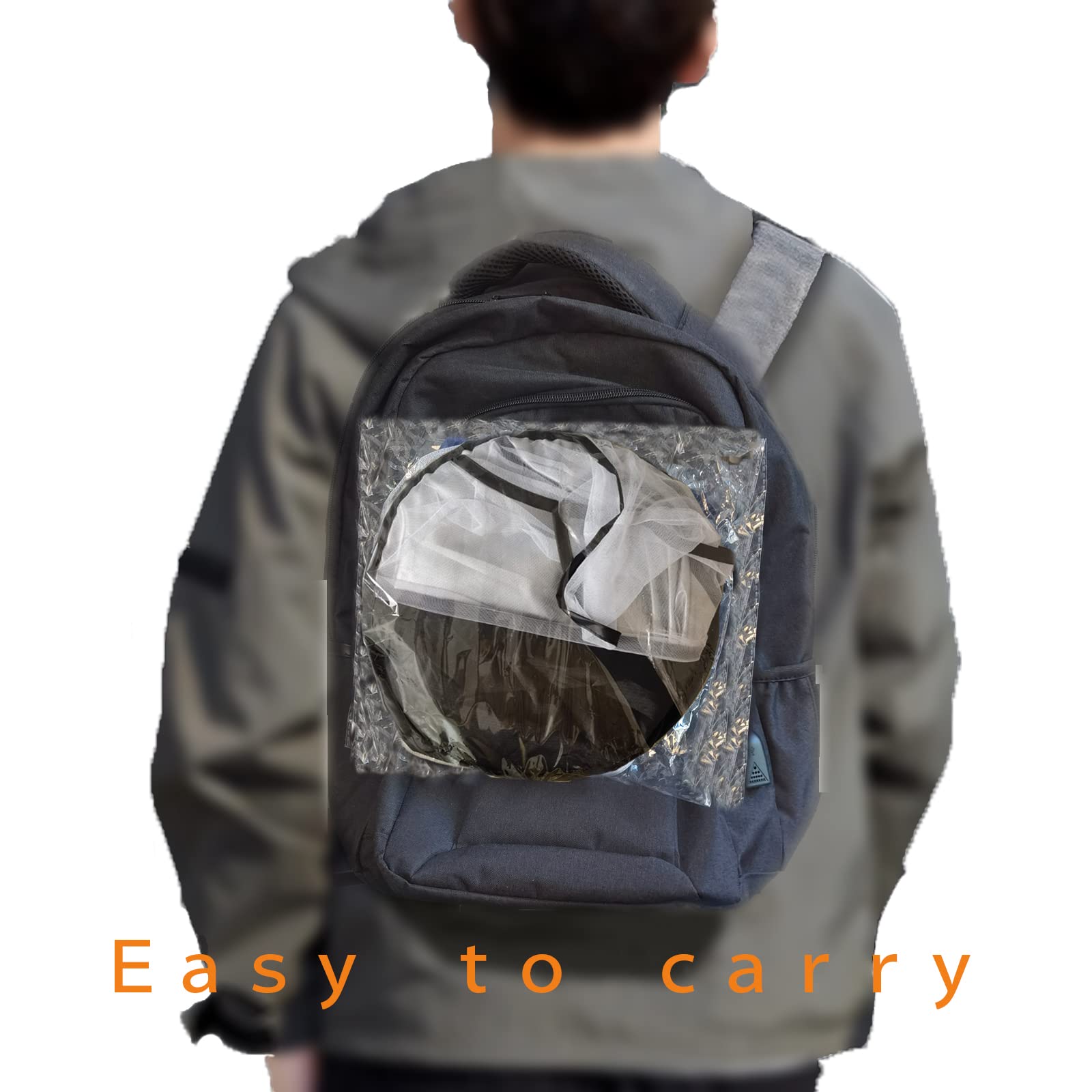 CMINGJ mosquito head net breathable mesh supports comfortable airflow.