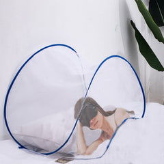 CMINGJ head net folds into a compact 20 cm circle for storage.
