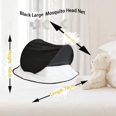 CMINGJ mosquito head net easy-fold design promises simple storage and packing.