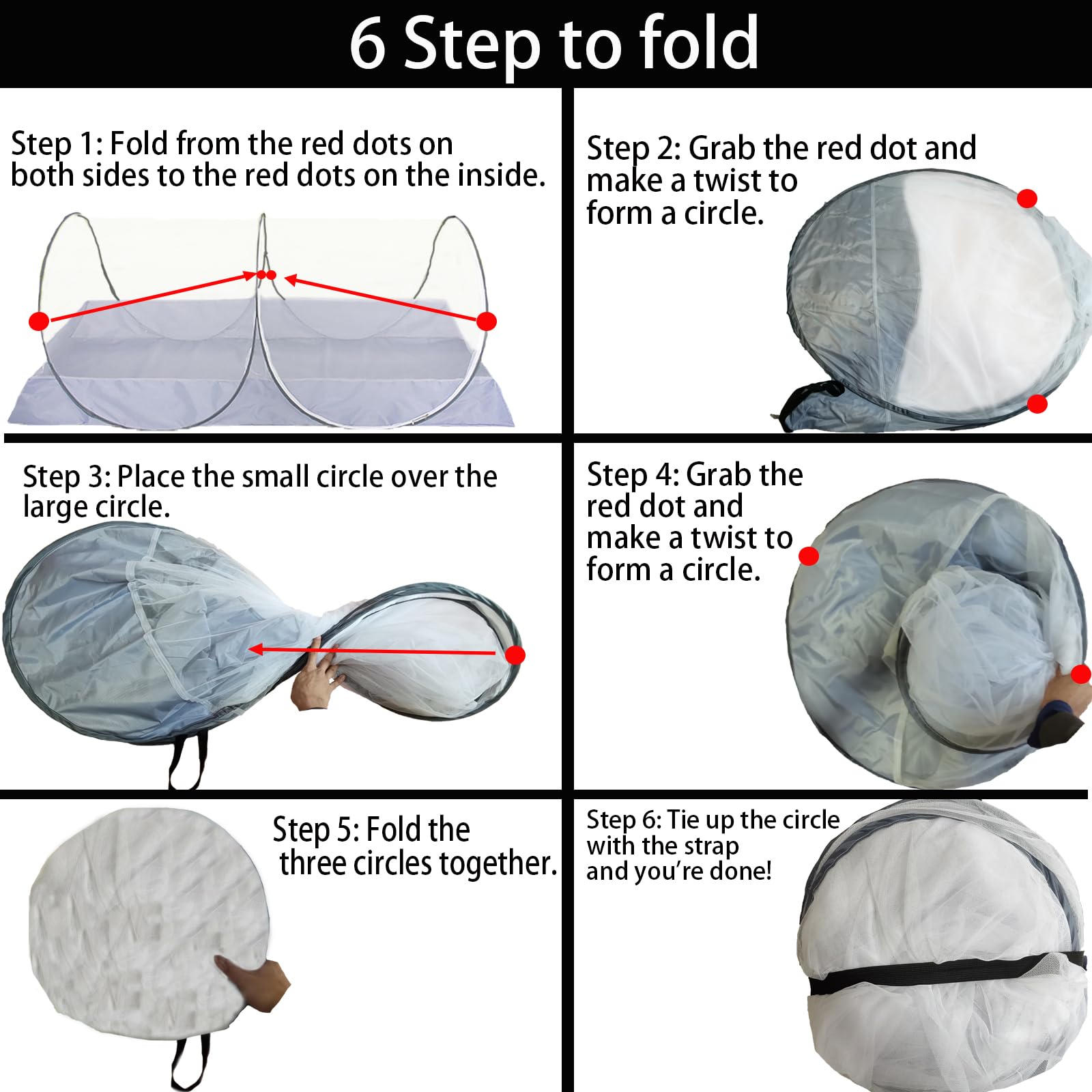 CMINGJ mosquito net ideal for bedroom, camping, or nap time
