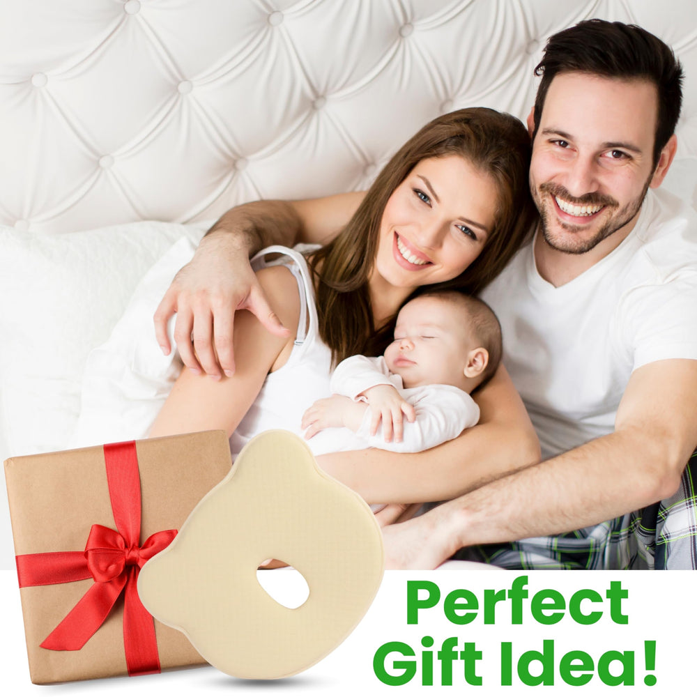 CMJ PRO premium baby pillow home-use setup for crib or bassinet environments