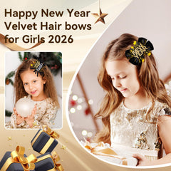 CN Happy New Year pack of 4 bows for siblings and friends.