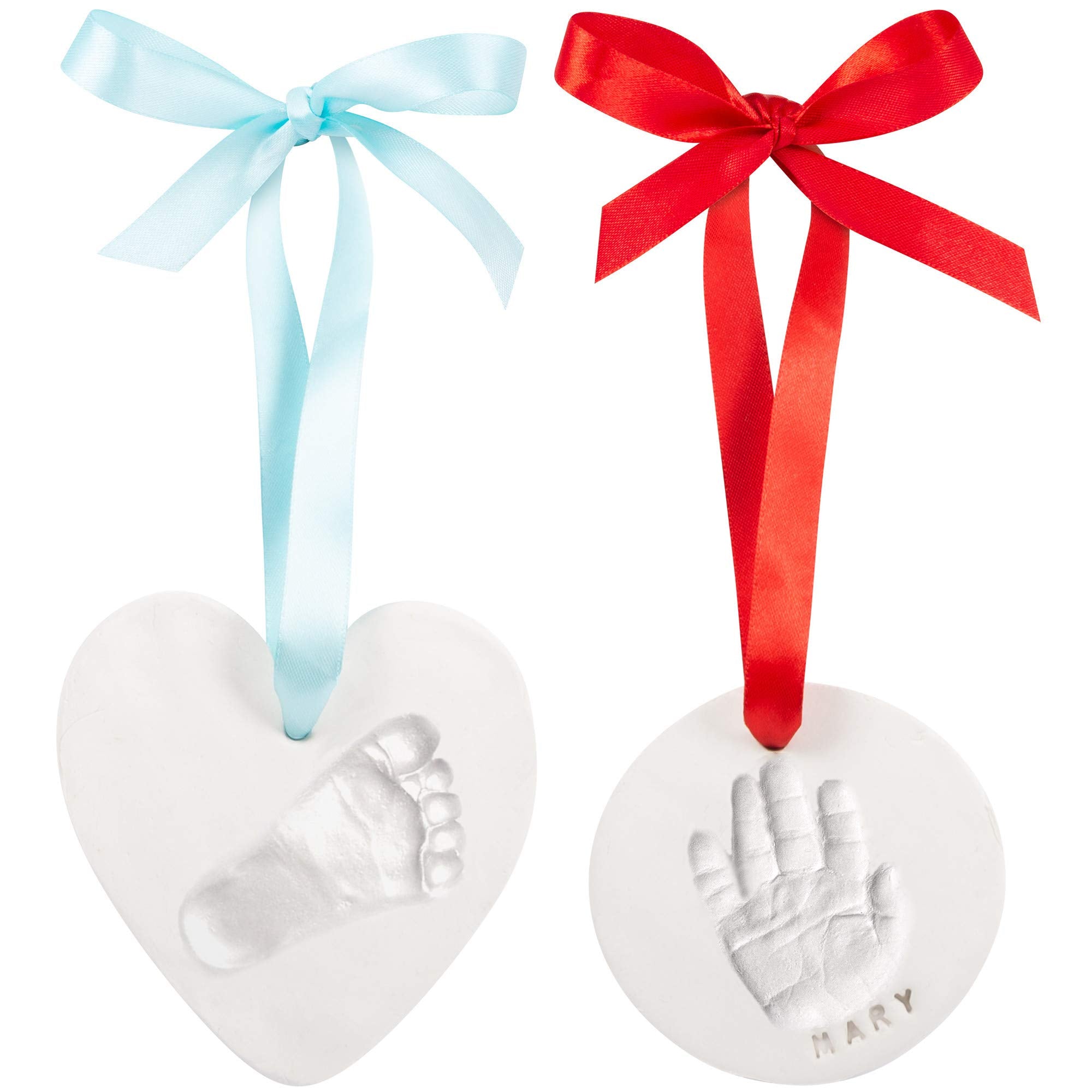 Co Little alphabet and date stamp lets you add baby's name and birth date.