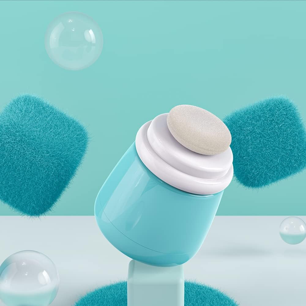 CoaGu powder case lid open shows no-lock design for easy access