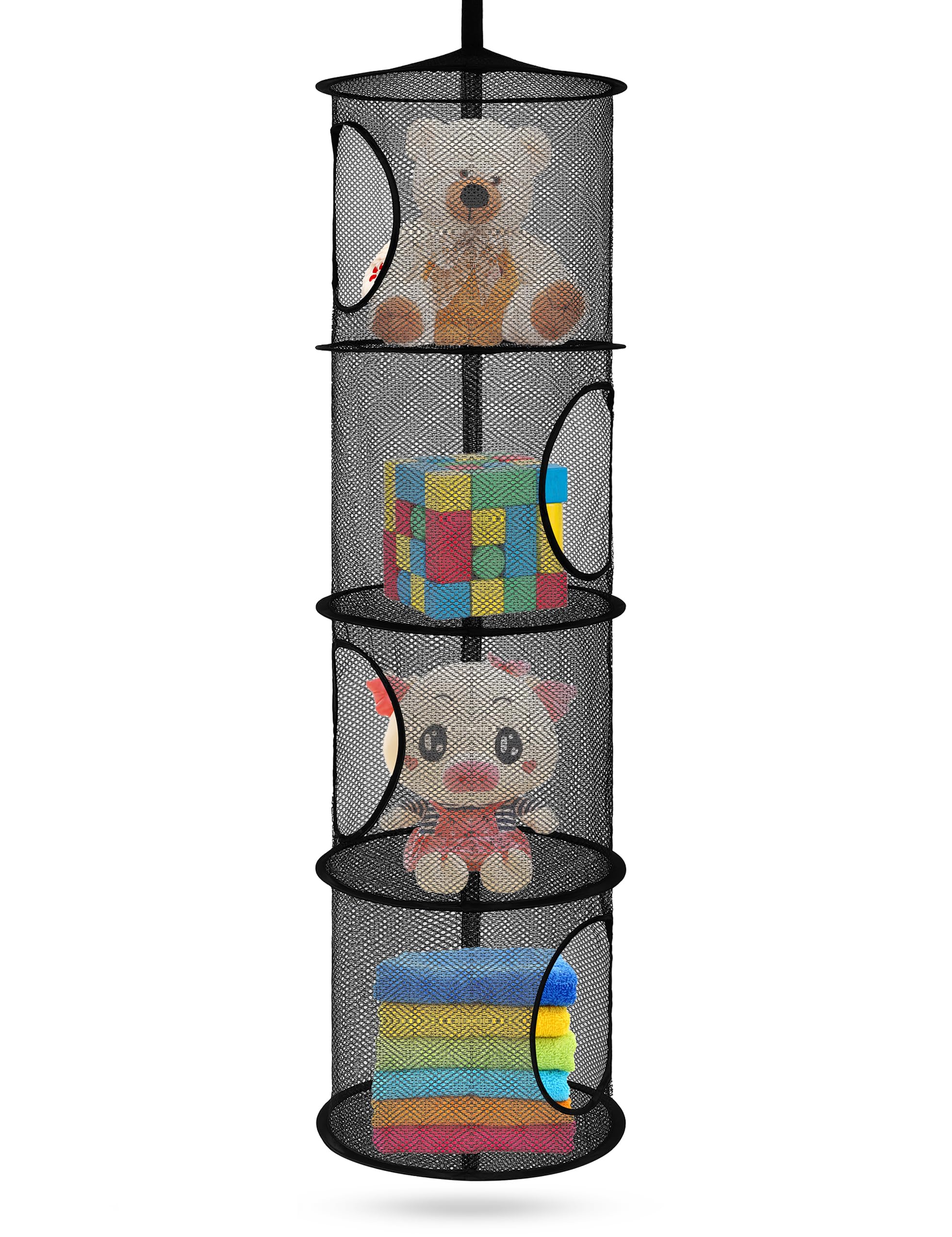 Coastal Rose easy-clean mesh keeps items visible and neatly organized.