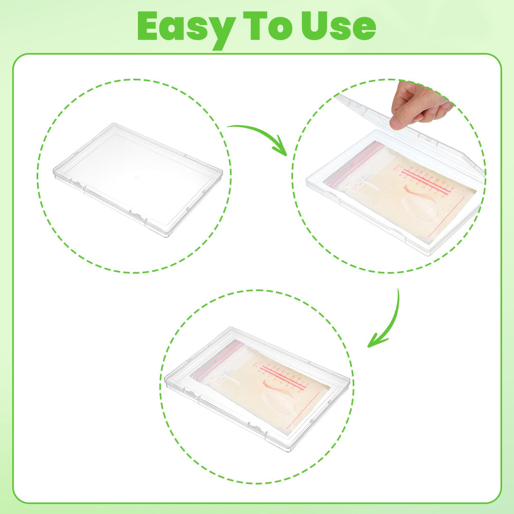 Cobee compact trays sized 8.66 by 6.3 by 0.68 inches for efficient storage.
