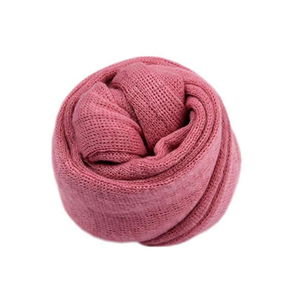 Coberllus Newborn Wrap Rose Knit Draped on Crib shows cozy posing possibilities