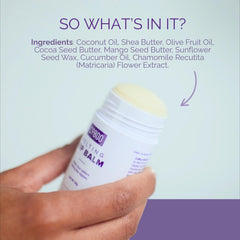 CoBoo Melting Nip Balm nursing-scenario shows touch-free application for mom's comfort.