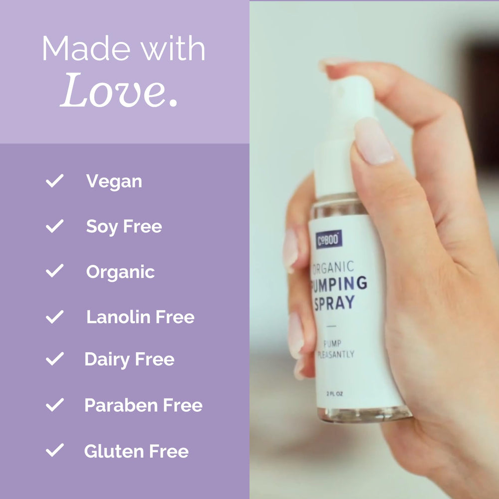 CoBoo supports your breastfeeding journey with smoother pumping sessions