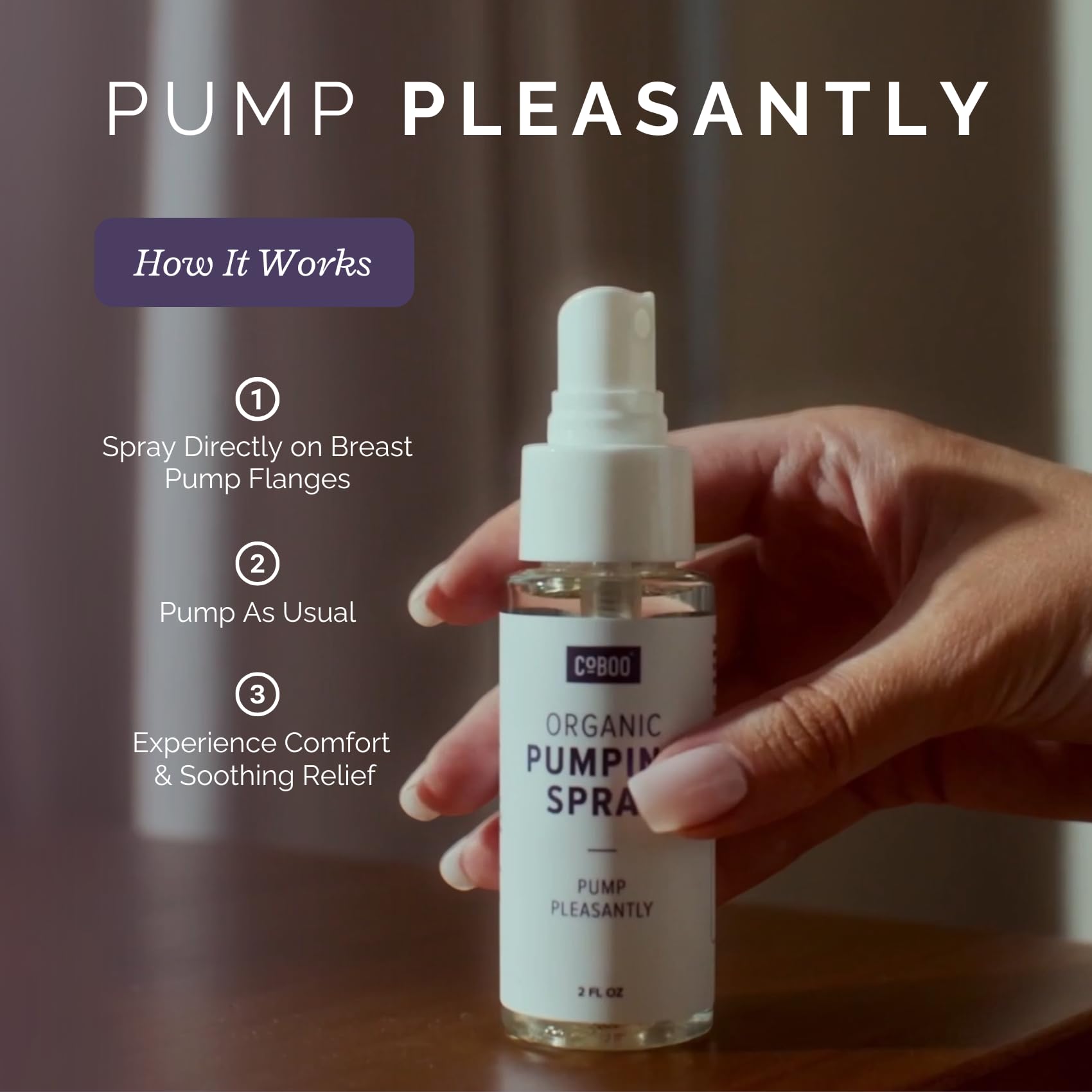 CoBoo vegan formula indicates safe plant-based lubrication for mom and baby