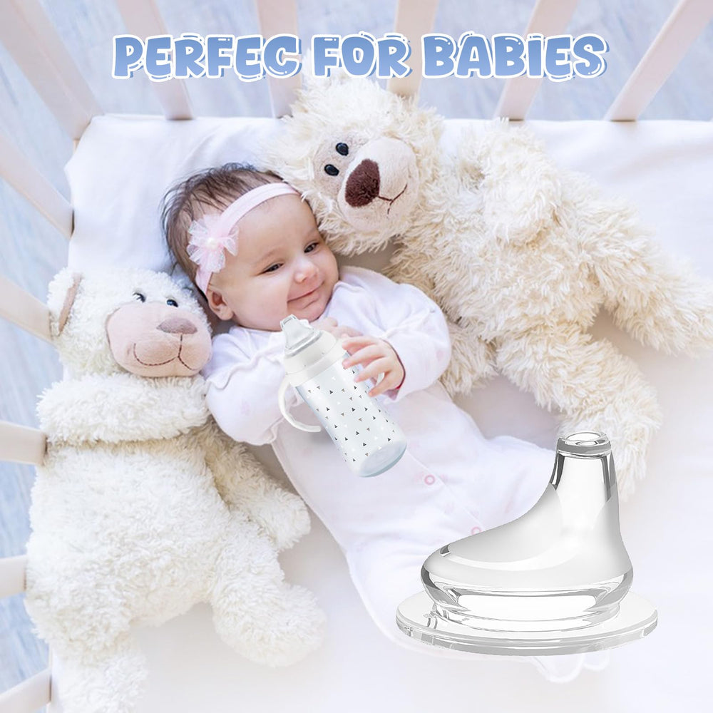 COCGVEL dishwasher-safe spout simplifies cleaning and quick daily reuse for busy families.
