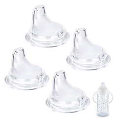 COCGVEL silicone spout for NUK Learner Cup demonstrates leak-proof design for mess-free learning.