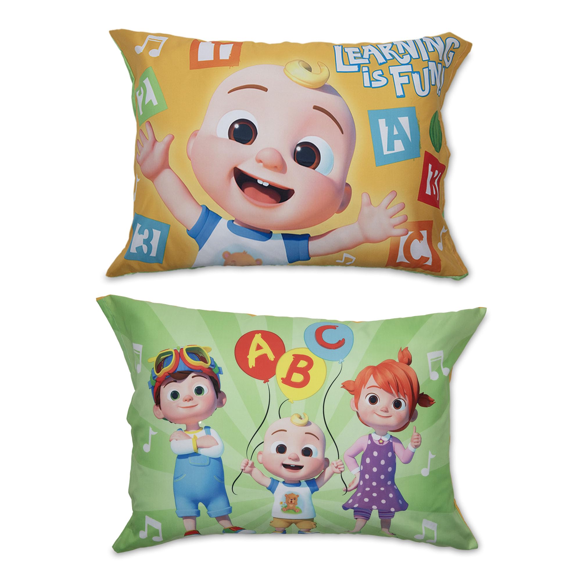 CoComelon characters J.J. and friends brighten kid-friendly decor
