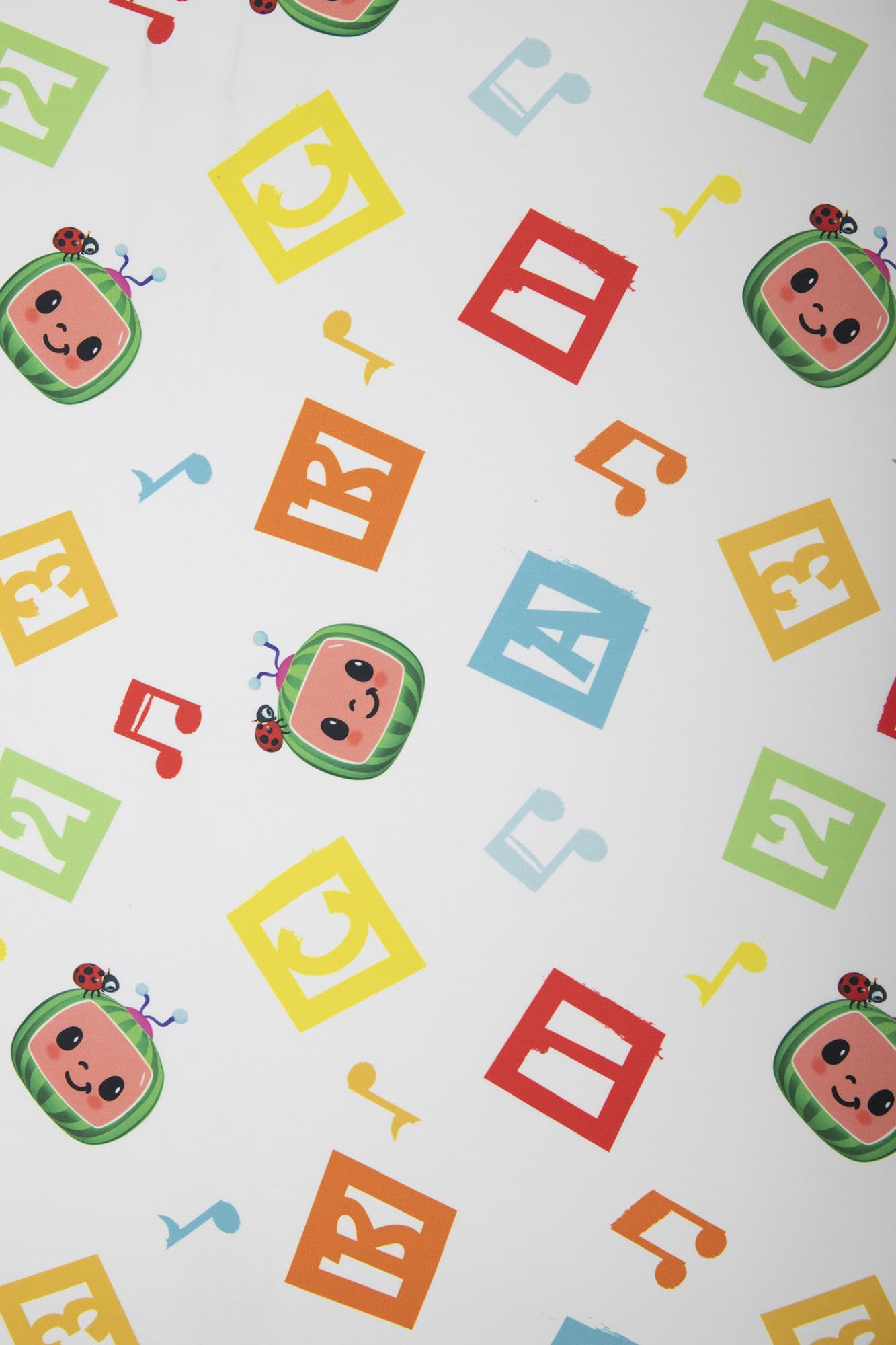 CoComelon Learning is Fun reversible comforter showing two designs