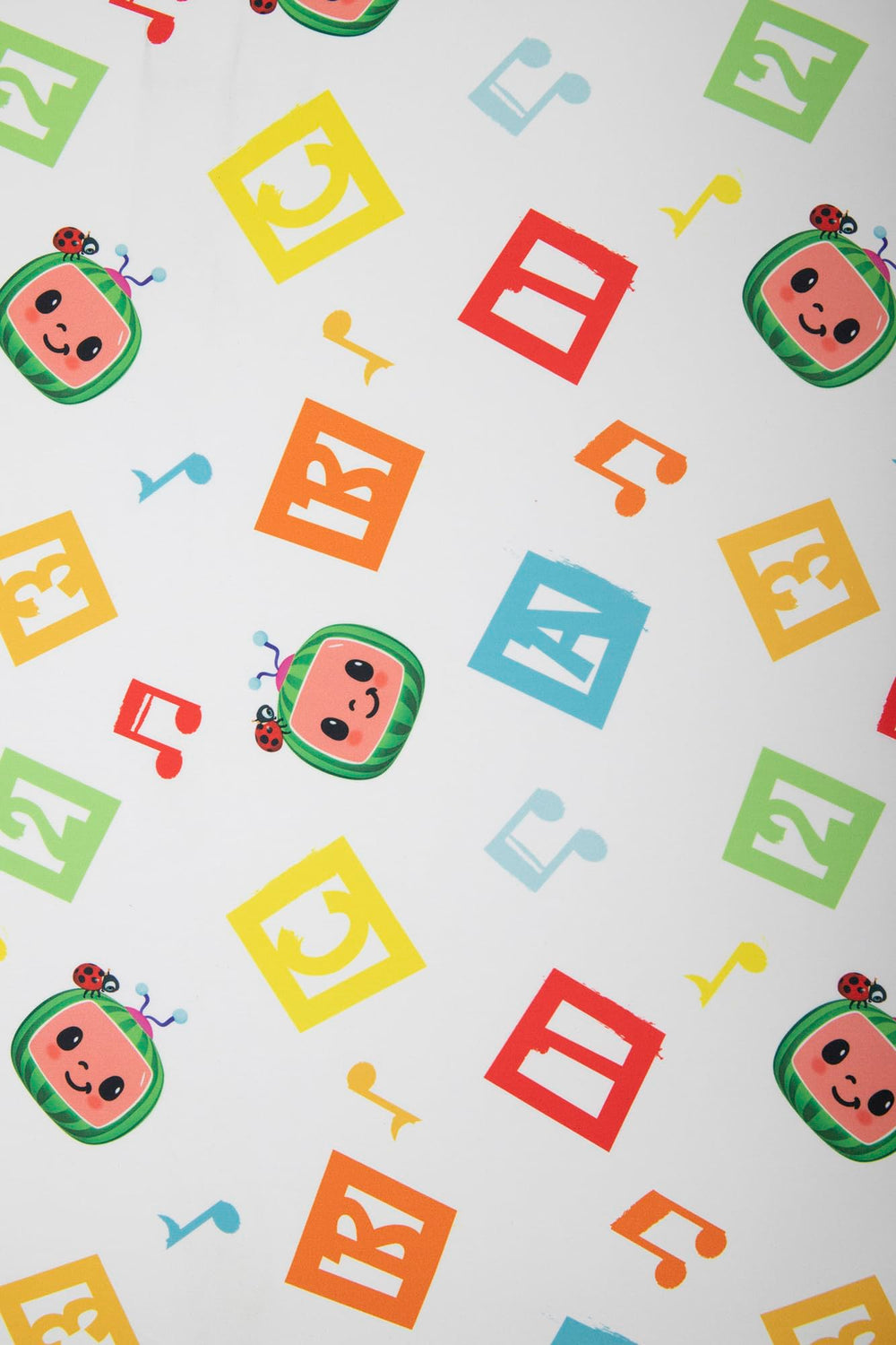 CoComelon Learning is Fun reversible comforter showing two designs