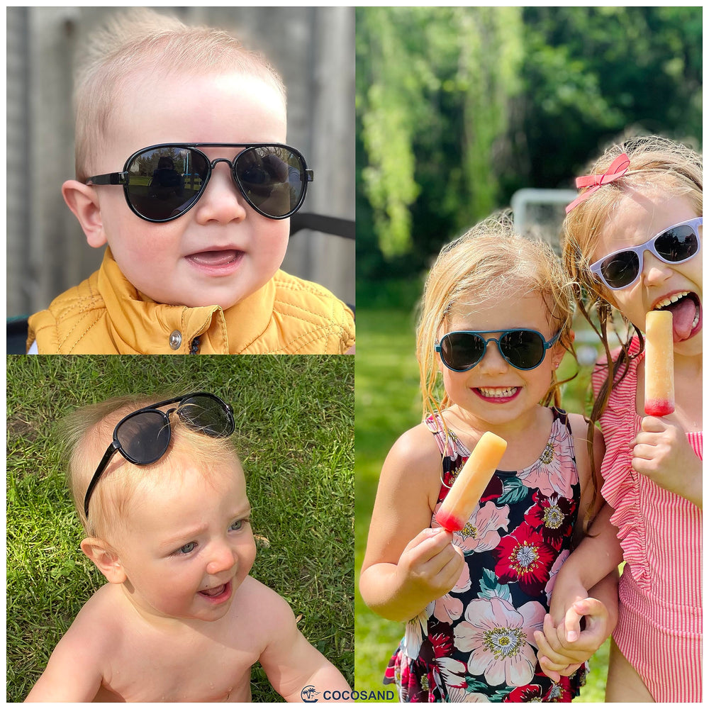 COCOSAND soft silicone nose pads reduce pressure for toddlers wearing all day.