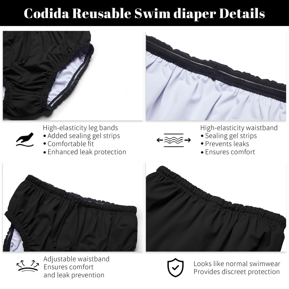 Codida waterproof middle layer close-up highlighting leak protection in water