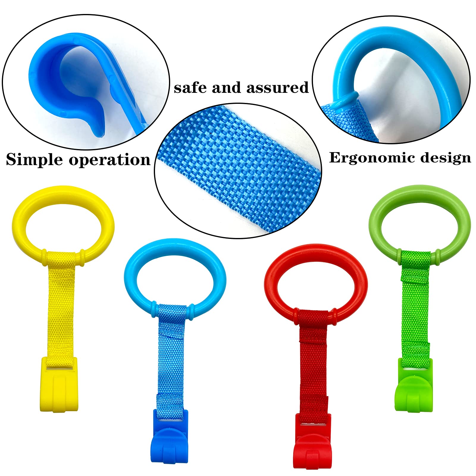 Codree tool-free install rings on crib for quick setup