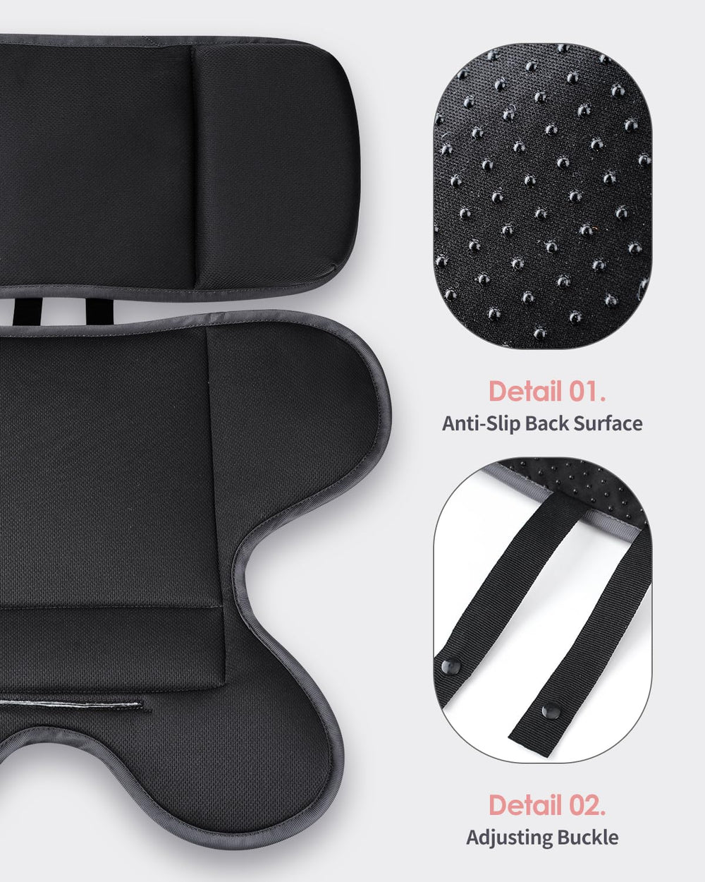 CoiiJoii side-impact protection adds extra security for active infants.