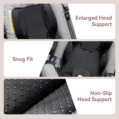 CoiiJoii 3-5-point harness compatibility image demonstrates secure seat fit.