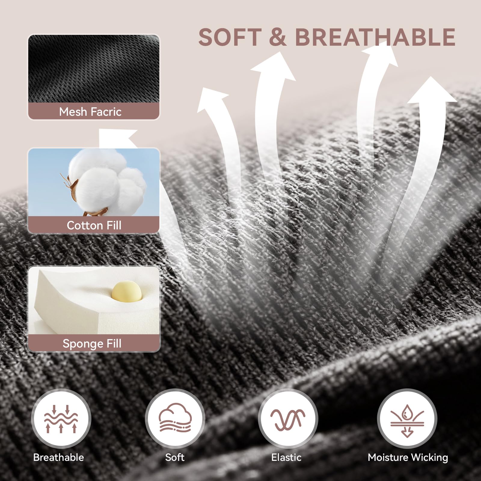 CoiiJoii back-non-slip design image illustrates stable, hassle-free rides.