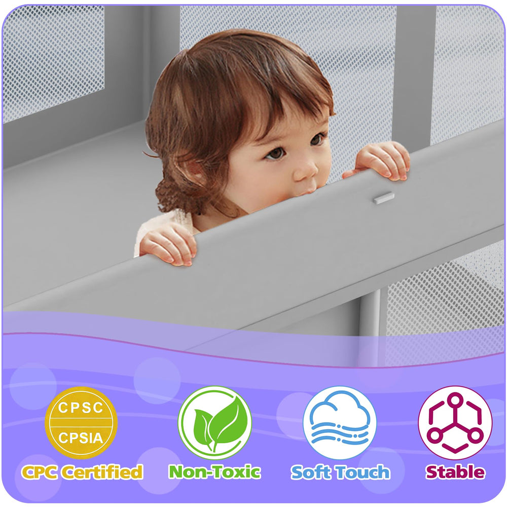 Coilace portable carry bag for easy transport and storage of the playpen.