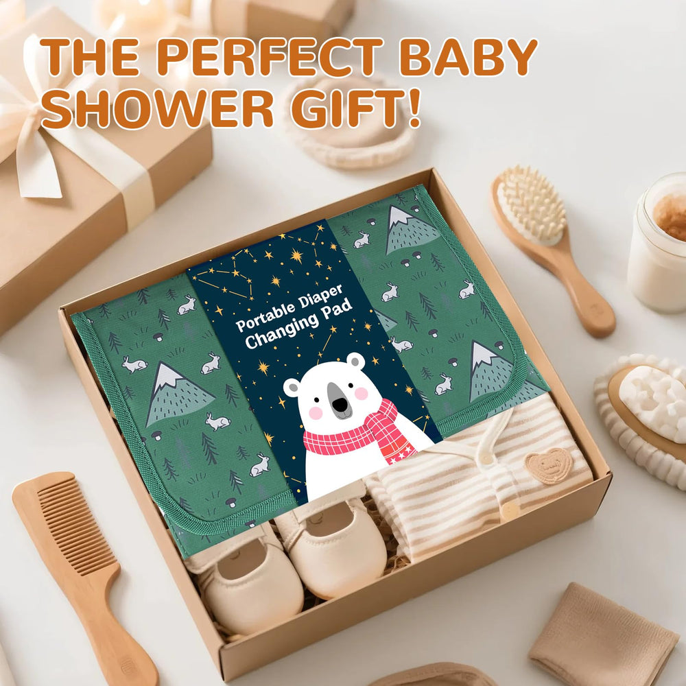 Coinarin Green Rabbit design emphasizes charming, gift-ready baby registry appeal.