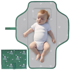 Coinarin Portable Changing Pad open with 27x21 inch surface for comfortable diaper changes.