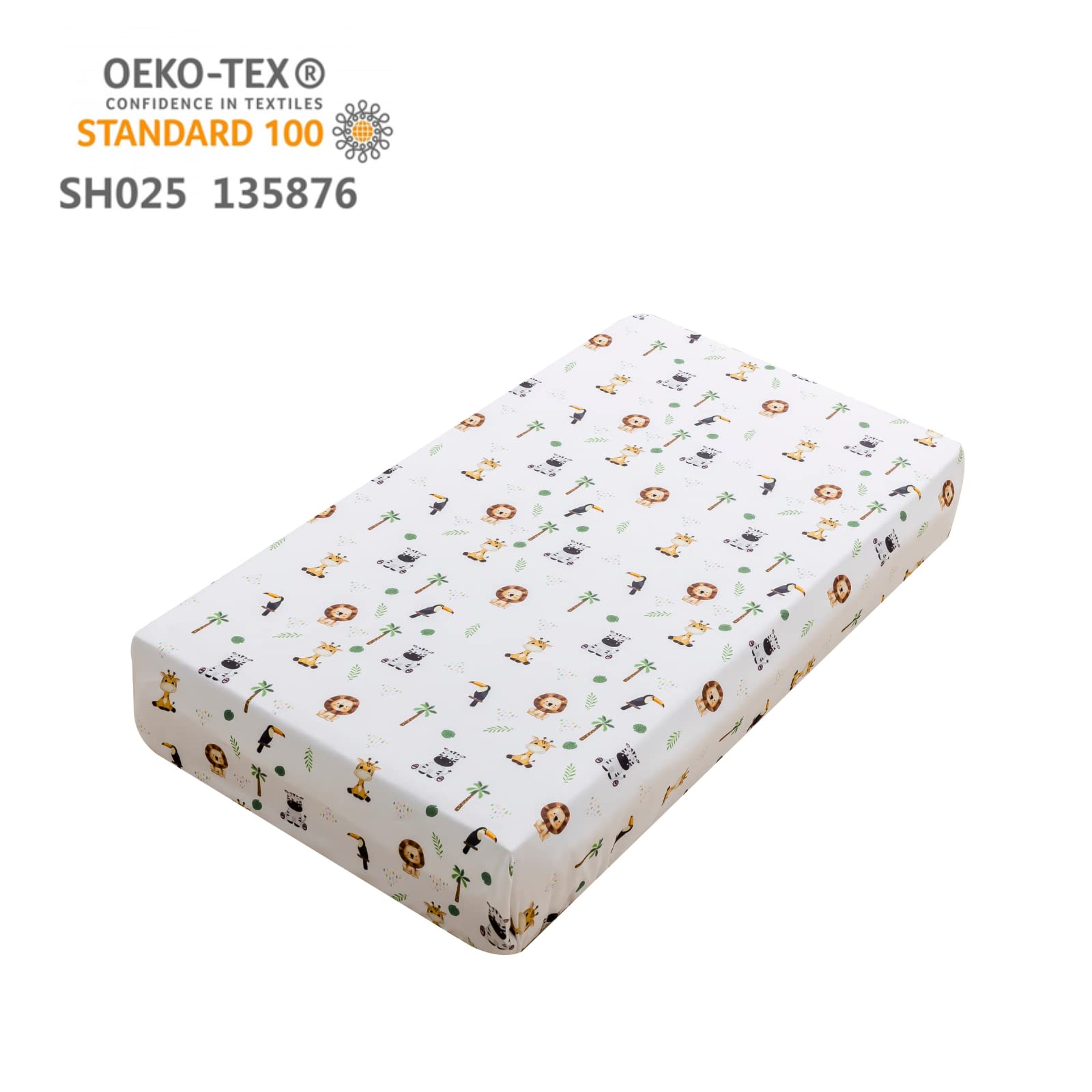 Cokouchyi safari animals illustration features lions, zebras, giraffes with charm.