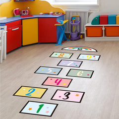 COKOYY waterproof self-adhesive floor sticker easy to remove without residue