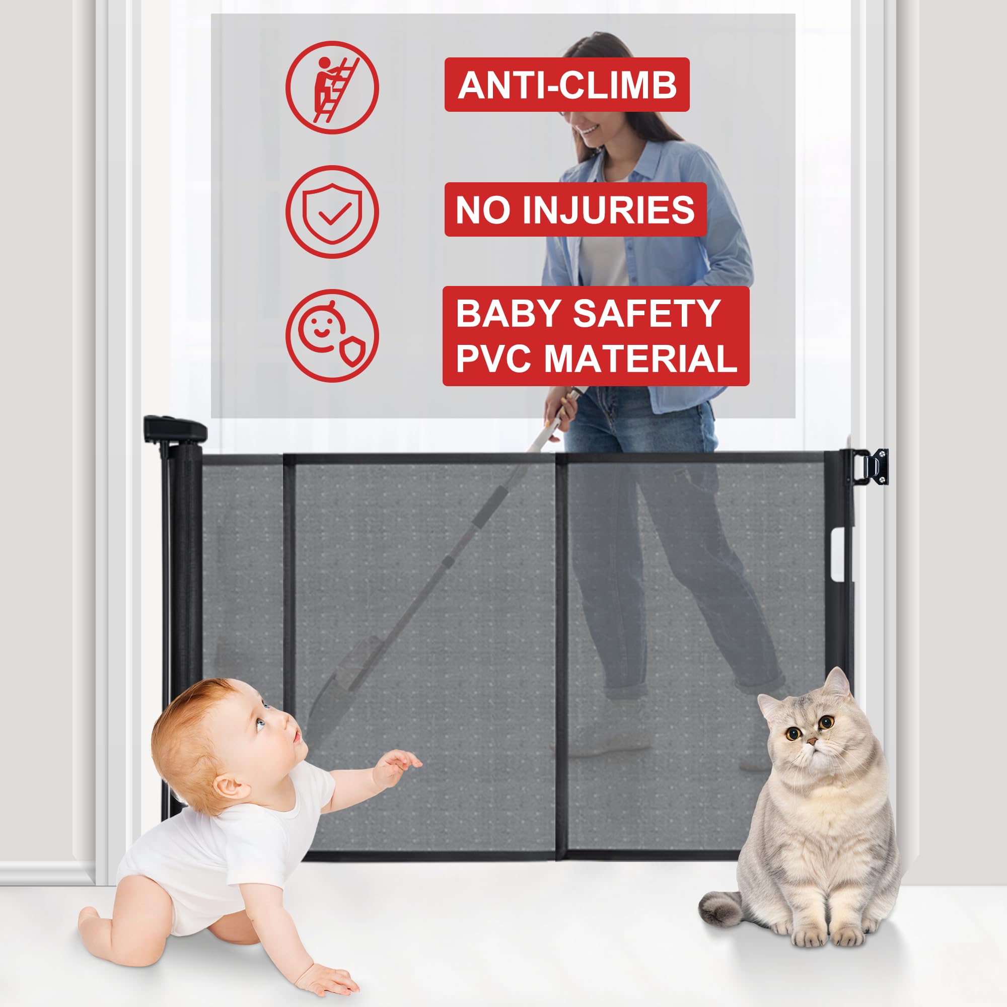 Colbabe one-hand operation enables busy parents to unlock safely.