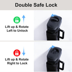Colbabe top safety lock secures zones, preventing wandering pets or kids.