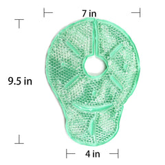 coldchill breast therapy pack soft plush backing for gentle skin contact