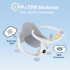 Coldew bath seat soft cushion providing gentle skin contact